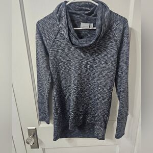 Athleta Cowl Neck Sweatshirt With Tumb holes, Sz Small Excellent Condition
